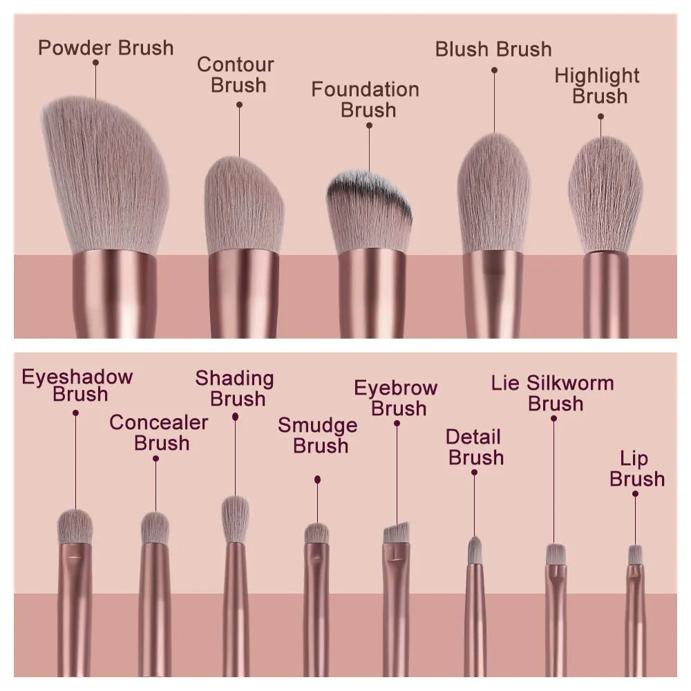 Super Soft Beauty Makeup Brush Set