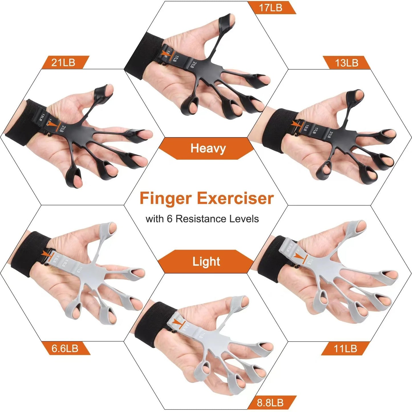 Finger Stretcher Trainer Exerciser Hand Grip Trainer