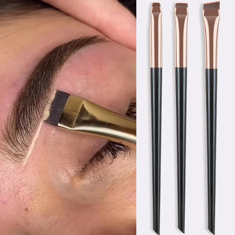 Blade Thin Eyeliner & Eyebrow Brush Set