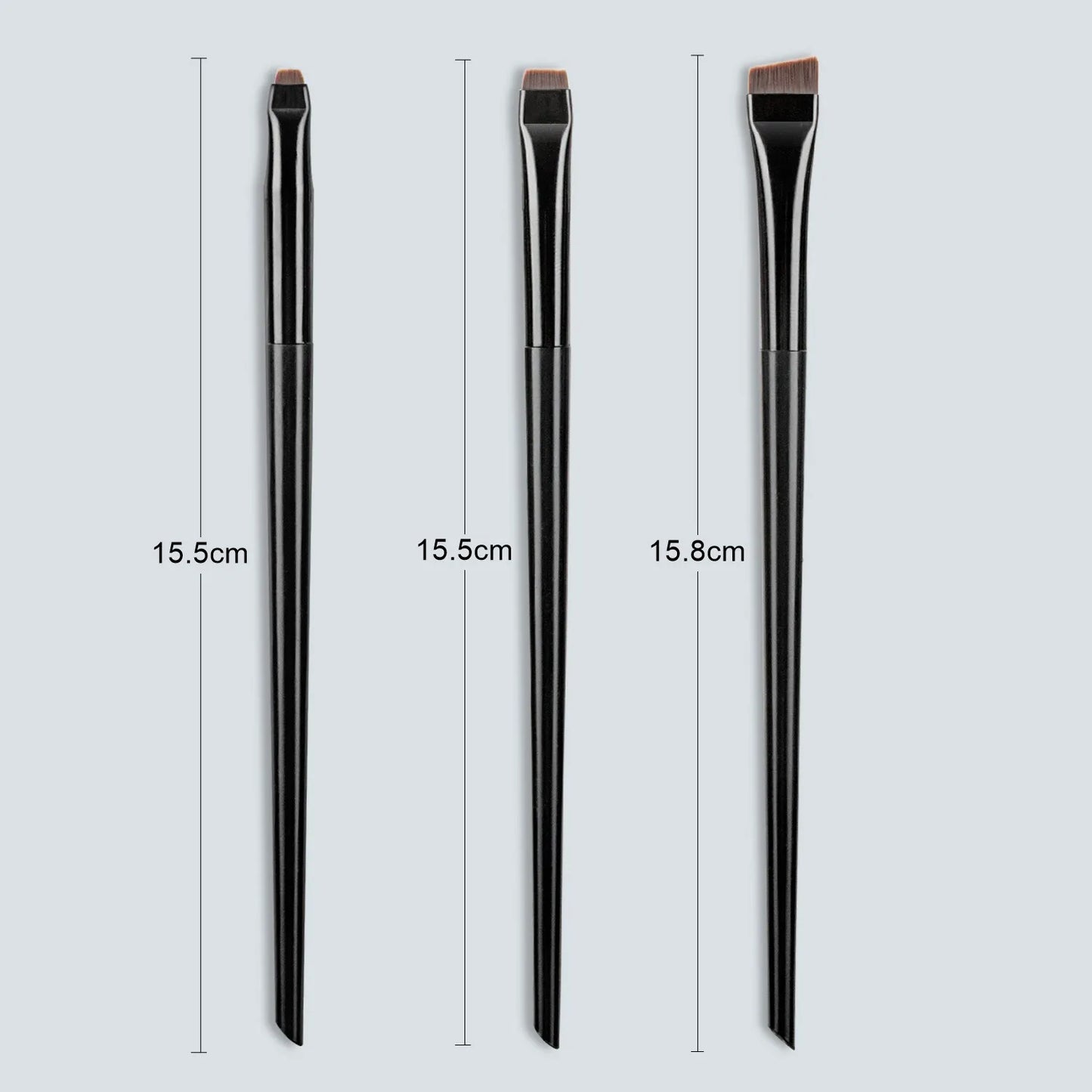 Blade Thin Eyeliner & Eyebrow Brush Set