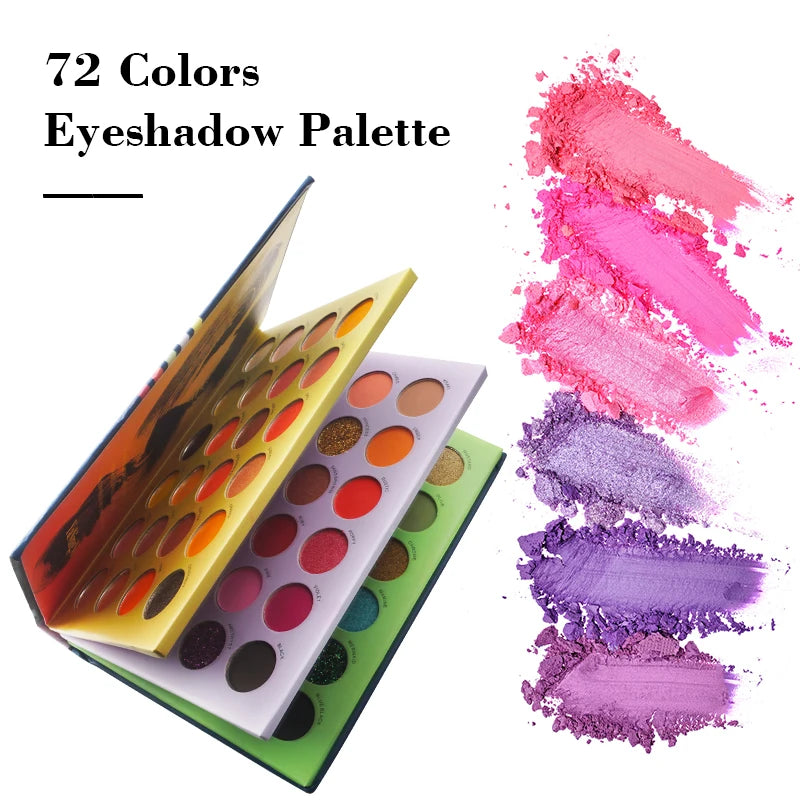 Multicolor Coloring Book! Eyeshadow Palette