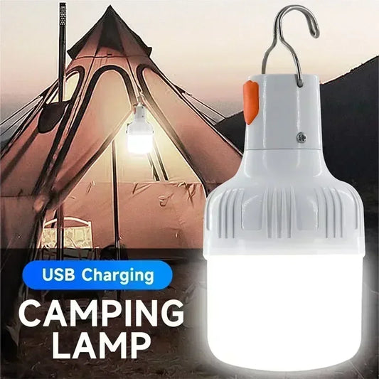 USB Rechargeable LED Light Bulb Lantern