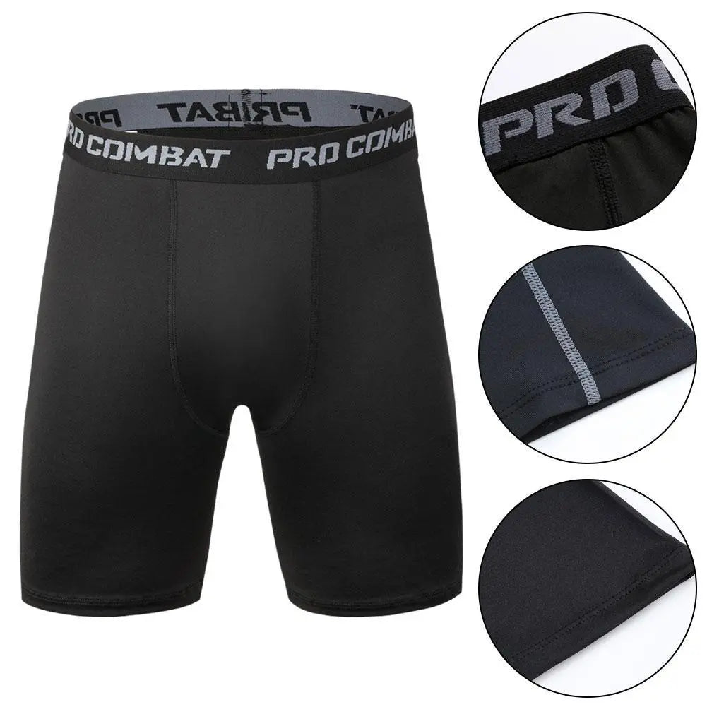 Male Quick-Drying Sport Compression Shorts
